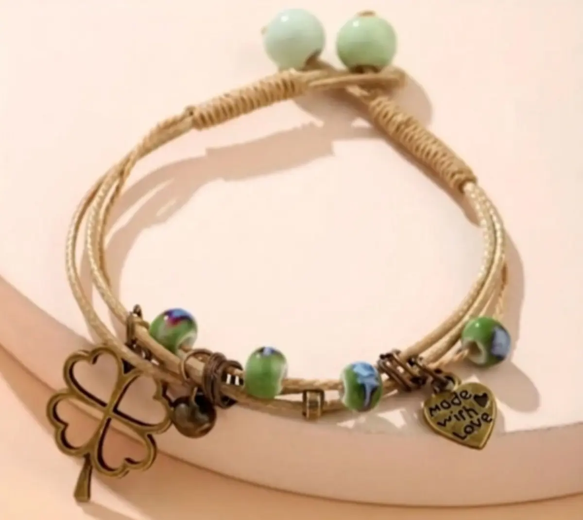 Pulsera Trébol Green